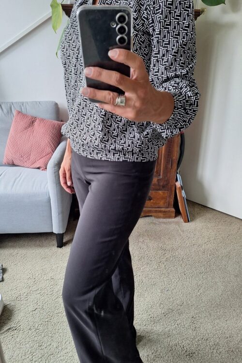 broek curvy mealys zwart